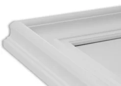 Ram Mora Premium Glas Vit 35x100 cm