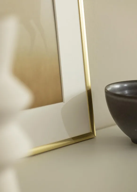 Ram New Lifestyle Glas Guld 60x90 cm