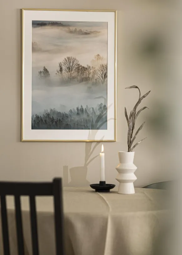 Ram New Lifestyle Glas Guld 60x90 cm