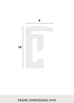 Ram New Lifestyle Glas Silver 13x13 cm