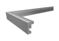 Ram New Lifestyle Glas Stål - 42x59,4 cm (A2)