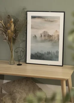 Ram New Lifestyle Glas Svart 50x100 cm