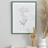 Ram New Lifestyle Moss Green 70x100 cm - Passepartout Vit 59,4x84 cm (A1)