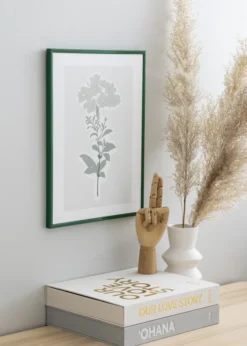 Ram New Lifestyle Moss Green 70x100 cm - Passepartout Vit 59,4x84 cm (A1)