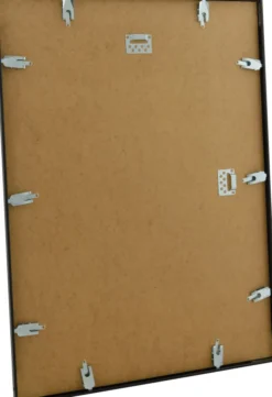 Ram Nielsen Premium Alpha Glas Blank Svart 70x100 cm