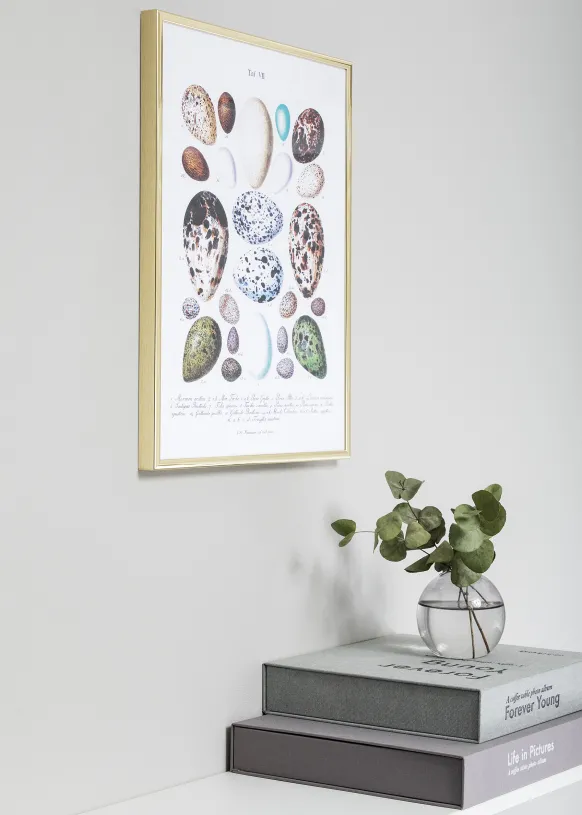 Ram Nielsen Premium Classic Glas Guld 50x70 cm