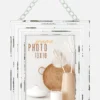 Ram Orly Glas Vit 13x18 cm