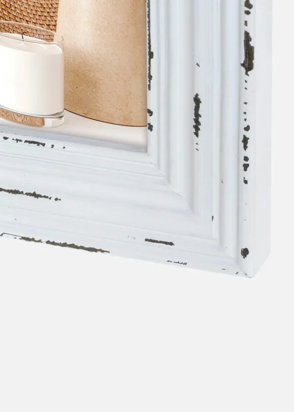 Ram Orly Glas Vit 13x18 cm