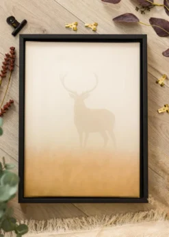 Ram Ra Canvasram Svart - Valfri Storlek (canvasramar)