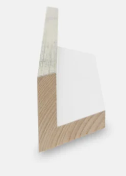 Ram Ra Canvasram Vit/Silver - Valfri Storlek (canvasramar)