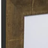 Ram Ribe Beige Rotfanér - Valfri Storlek (Akrylglas)
