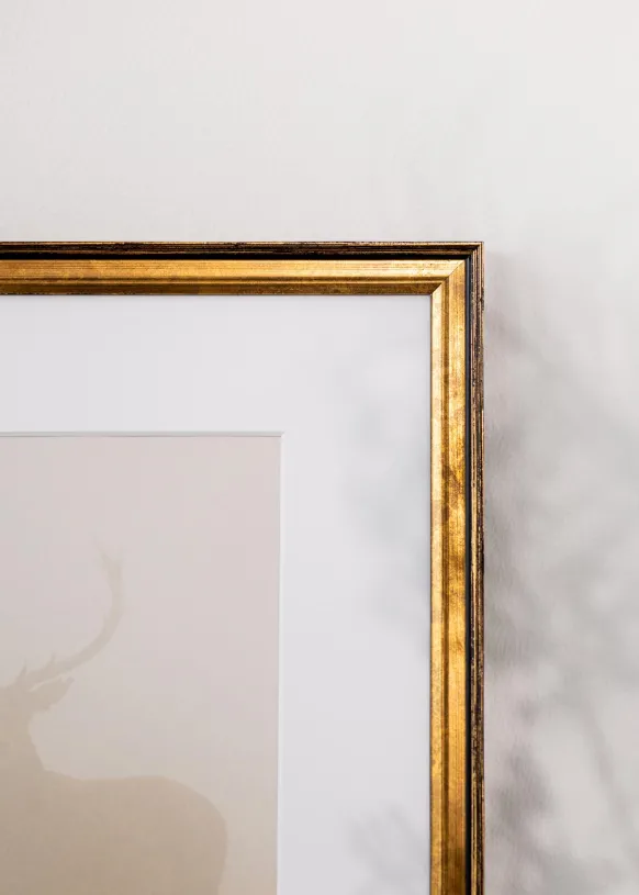 Ram Ringa Guld 70x100 cm