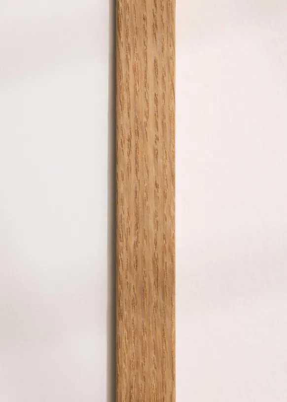 Ram Salisbury Ek 50x70 cm - Passepartout Vit 16x24 inches