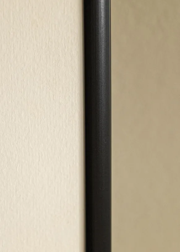 Ram Scandi Matt Svart 40x70 cm - Passepartout Vit 28x58 cm