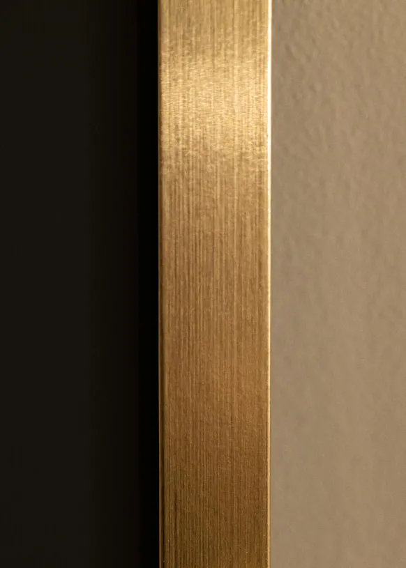 Ram Selection Guld 13x18 cm - Passepartout Svart 9x12 cm