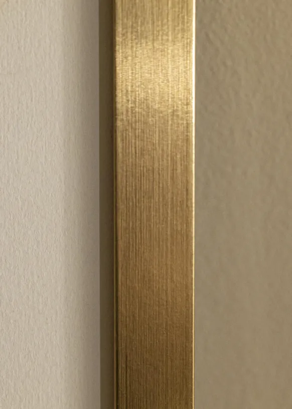 Ram Selection Guld 60x60 cm - Passepartout Vit 45x45 cm