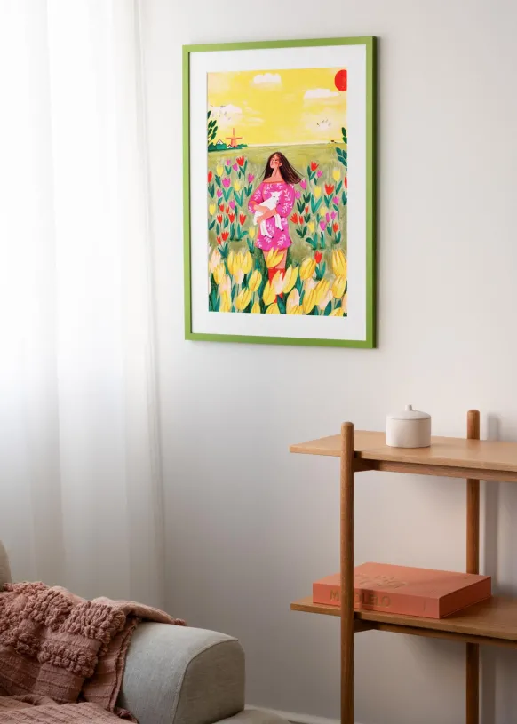 Ram Selection Lime Green 42x59.4 cm (A2)