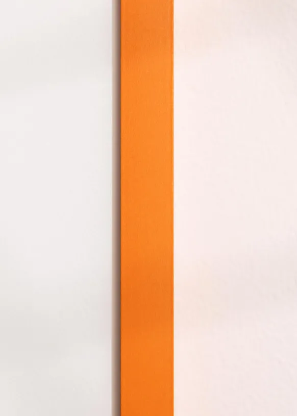 Ram Selection Orange 50x70 cm - Dubbel Passepartout Vit 40x50 cm