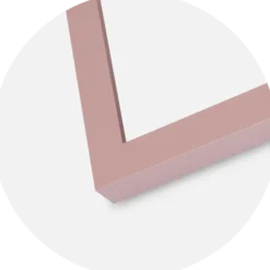 Ram Selection Peach 40x50 cm - Passepartout Vit 30x41 cm
