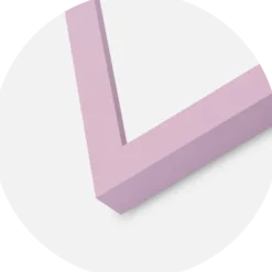 Ram Selection Pink 30x30 cm - Passepartout Vit 19x19 cm
