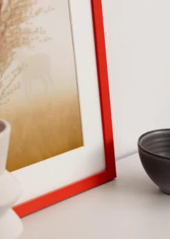 Ram Selection Red 30x30 cm - Dubbel Passepartout Vit 20x20 cm
