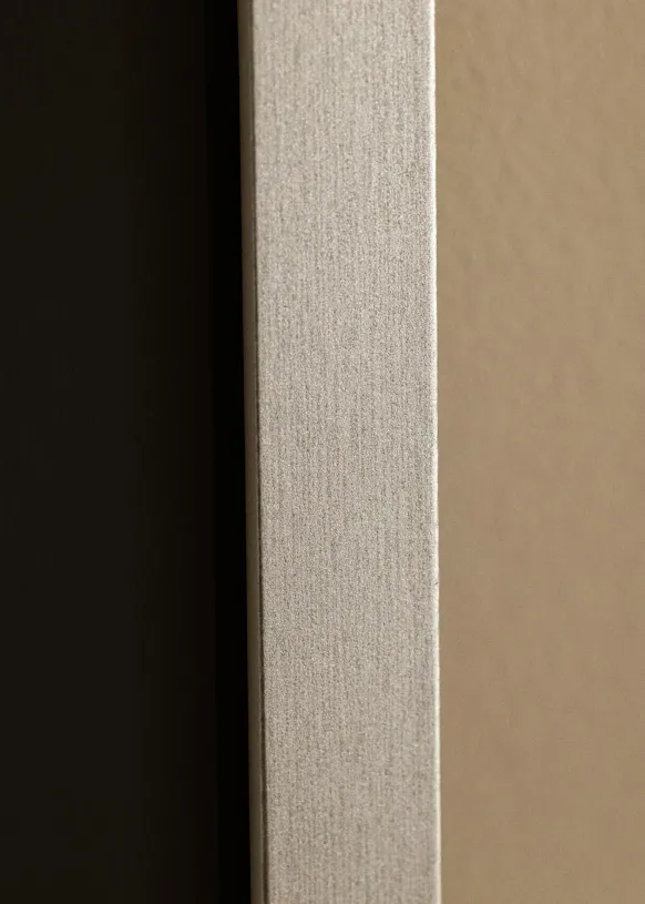 Ram Selection Silver 18x24 cm - Passepartout Svart 13x18 cm