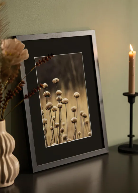 Ram Selection Svart 30x40 cm - Passepartout Svart 18x27 cm