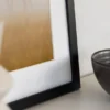 Ram Selection Svart 55x70 cm - Passepartout Vit 17x24 inches