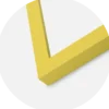 Ram Selection Yellow 40x50 cm - Passepartout Vit 28x35 cm