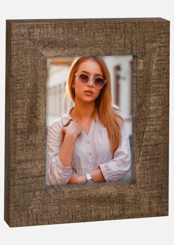 Ram Sheryl Glas Brun 15x20 cm