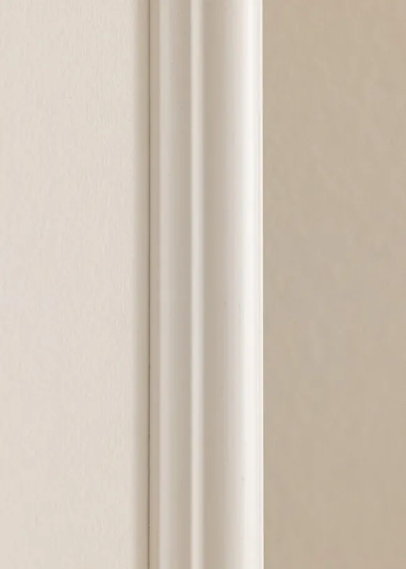 Ram Siljan Glas Vit 10x15 cm