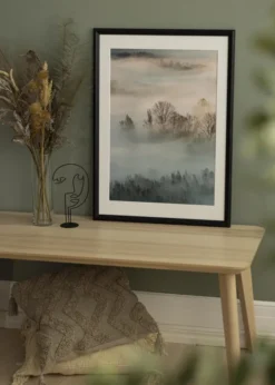 Ram Siljan Svart 50x75 cm