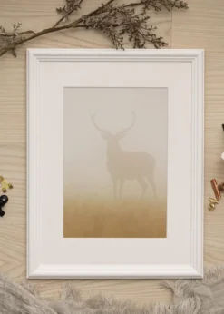 Ram Siljan Vit 30x45 cm