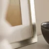 Ram Silver Wood 60x70 cm - Passepartout Vit 50x56 cm
