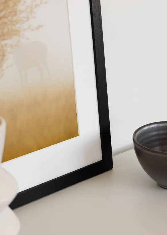 Ram Sleek Svart 20x40 cm