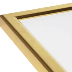 Ram Slim Matt Antireflexglas Guld 13x17 cm