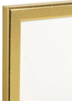 Ram Slim Matt Antireflexglas Guld 10x13 cm