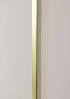 Ram Slät Metall Glas Guld 21x30 cm