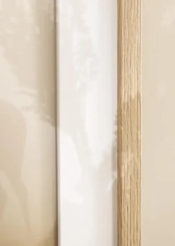 Ram Stilren Ek 60x60 cm - Passepartout Vit 45x45 cm