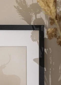 Ram Stilren Glas Black Oak 40x60 cm