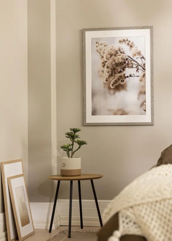 Ram Stilren Glas Grey Oak 50x70 cm