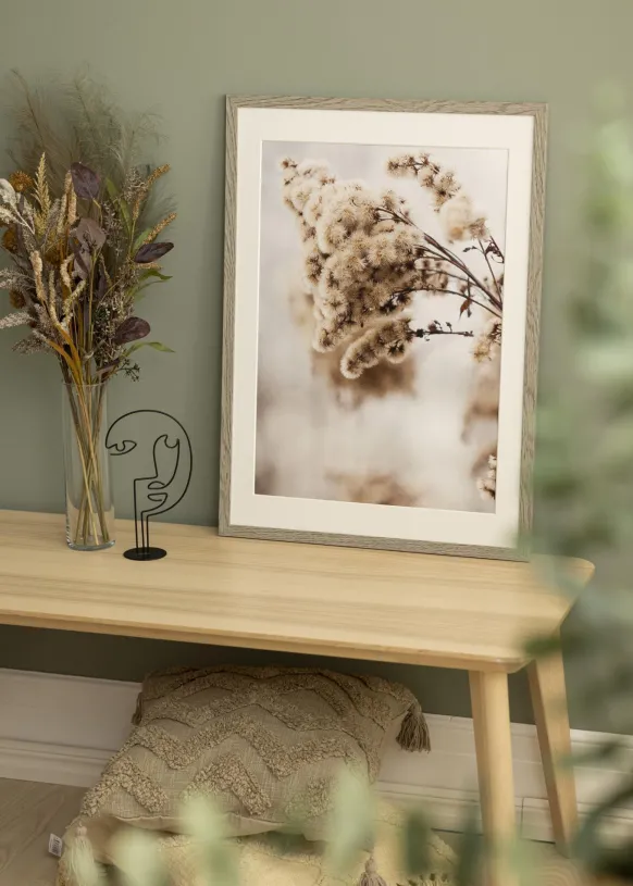 Ram Stilren Glas Grey Oak 50x70 cm