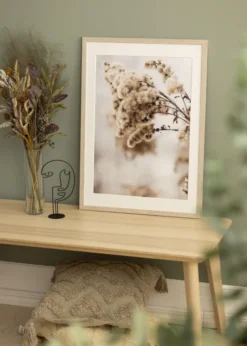 Ram Stilren Greige Ek 60x80 cm - Passepartout Vit 20x27 inches