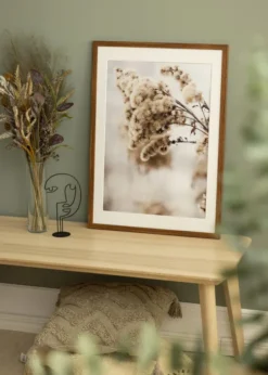 Ram Stilren Warm Brown 20x30 cm - Passepartout Vit 15x22 cm