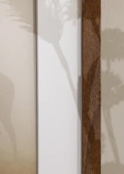 Ram Stilren Warm Brown 50x70 cm - Passepartout Vit 42x59,4 cm (A2)
