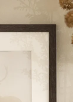 Ram Stilren Wenge 60x80 cm - Passepartout Vit 50x70 cm