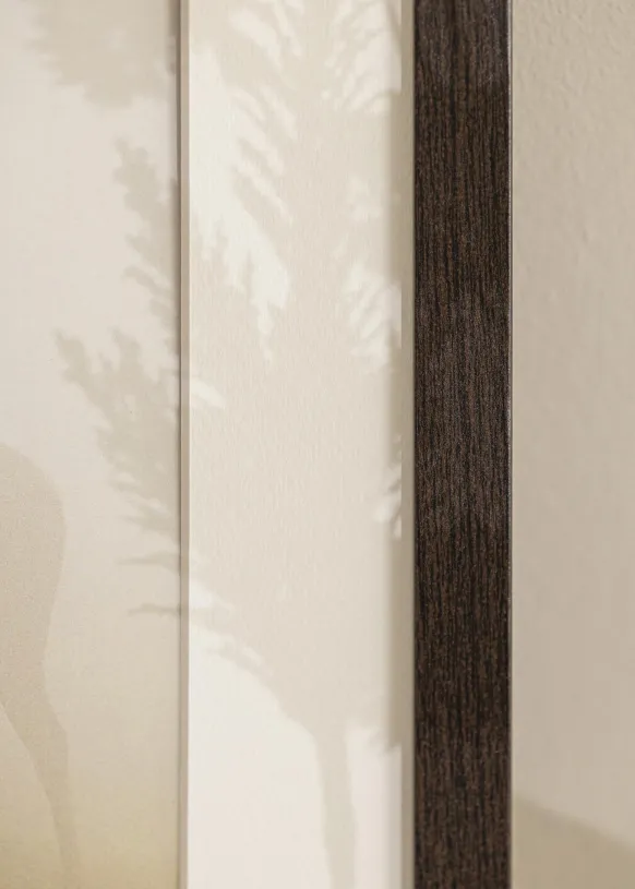 Ram Stilren Wenge 60x80 cm - Passepartout Vit 50x70 cm