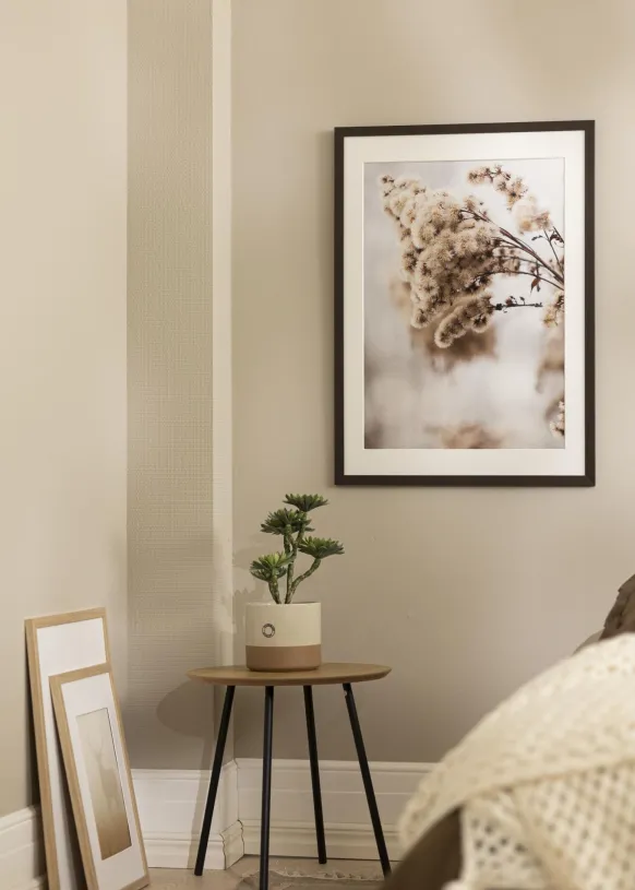 Ram Stilren Wenge 50x70 cm - Passepartout Vit 16x24 inches