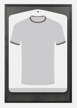 Ram Stockholm Jersey Box Svart 60x90 cm