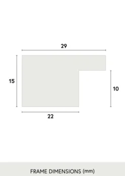 Ram Superb Aa Glas 18x24 cm